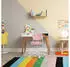 HJH Office KIDDY BASE I Kinderdrehstuhl Stoff, höhenverstellbar, ohne Armlehnen, Pink (719239)