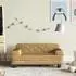 vidaXL Kindersofa Samt Braun 70x45x30cm