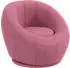 HomCom Drehbarer Plüschsessel 60x48x56cm (DE839-803V00PK)