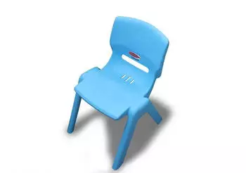 Jamara Smiley Kinderstuhl stapelbar Indoor/Outdoor blau (460583)