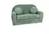 FORTISLINE Rosalia Kindersofa ausklappbar, Cord, mehrfarbig, Oeko-TEX 100
