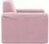 vidaXL Kindersofa Weicher Plüsch Rosa (4104777)
