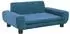 vidaXL Kindersofa Blau 70x45x33cm Samt (3196386)