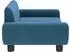 vidaXL Kindersofa Blau 70x45x33cm Samt (3196386)