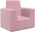 vidaXL Kindersofa Weiches Plüsch Rosa