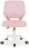 Idimex Jade Kinder-Schreibtischstuhl höhenverstellbar, Mesh-Bezug, Pink