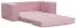 vidaXL Kinder-Schlafsofa 2-Sitzer Rosa Weicher Plüsch (357033)