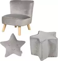 roba Kindersitzgruppe "Lil Sofa" Set, 3 Stk. tlg. bestehend aus Kindersessel,