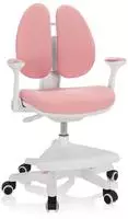 Kinderstuhl / Kinderschreibtischstuhl Kid Wing Mitwachsend Stoff Rosa Hjh Office