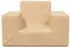 vidaXL Kindersofa Creme Weiches Plüsch