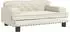 vidaXL Kindersofa Samt Creme 70x45x30cm