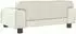 vidaXL Kindersofa Samt Creme 70x45x30cm