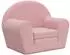 vidaXL Kinder-Schlafsofa Rosa Weiches Plüsch (356997)