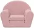 vidaXL Kinder-Schlafsofa Rosa Weiches Plüsch (356997)