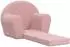 vidaXL Kinder-Schlafsofa Rosa Weiches Plüsch (356997)