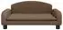 vidaXL Kindersofa braun 70x45x30 cm Stoff (3196360)