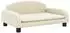 vidaXL Kindersofa Kunstleder, creme, 70x45x30cm