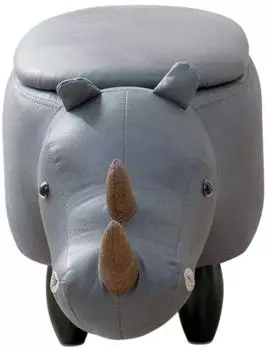 Svita Tierhocker Nashorn mit Stauraum, Kinder (97233)