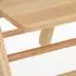 Atmosphera Klappbarer Kinderstuhl Hevea-Holz Natur