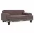 vidaXL Kindersofa Kunstleder Braun 70x45x30cm