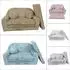 FORTISLINE Rosalia Kindersofa ausklappbar, Cord, mehrfarbig, 96x57x48cm