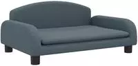 vidaXL Kindersofa Dunkelgrau 70x45x30 cm Stoff
