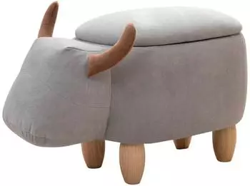 Svita Tierhocker Stier mit Stauraum, Kinder (97231)