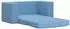 vidaXL Kinder-Schlafsofa 2-Sitzer Blau Plüsch (357038)