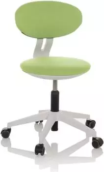 HJH Office MINIMOVO Kinderdrehstuhl Stoff Gr&uuml;n, ohne Armlehnen (925003)