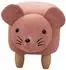 Svita Tierhocker Maus mit Stauraum, Rosa, Kinder (97239)