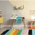 HJH Office KIDDY BASE I Kinderdrehstuhl Stoff, ergonomisch, Türkis (719241)