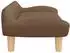 vidaXL Kindersofa Stoff Braun 70x40x24cm