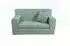 FORTISLINE Kindersofa Teddy ausklappbar, Schaumstoff, Hellgrün, 83x43x47cm