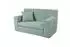 FORTISLINE Kindersofa Teddy ausklappbar, Schaumstoff, Hellgrün, 83x43x47cm