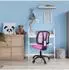 HJH Office KID YU 200 Kinderdrehstuhl Netzstoff Pink (736421)