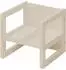 Roba Kinderstuhl wendbar 3 Sitzhöhen 30x30cm 60kg Beige (3031CM)