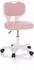 HJH Office KIDDY Top W Kinderdrehstuhl, Stoff, rosa (736425)