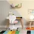 HJH Office KIDDY Top W Kinderdrehstuhl, Stoff, rosa (736425)