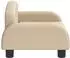 vidaXL Kindersofa Stoff creme 50x40x30cm