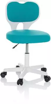 HJH Office KIDDY TOP W Kinderdrehstuhl, Stoff, blau (736426)