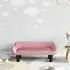 vidaXL Kindersofa Samt rosa 70x40x24cm (3196352)