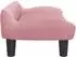 vidaXL Kindersofa Samt rosa 70x40x24cm (3196352)