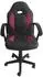 HTI-Living Daytona Junior Schreibtischstuhl höhenverstellbar, anthrazit-pink