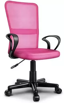 Tresko Schreibtischstuhl Kinder, Mesh, pink (RS-076)