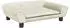 vidaXL Kindersofa Samt, creme, 70x45x26cm (3196406)