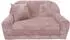 FORTISLINE Rosalia Kindersofa ausklappbar Cord 78x45x40cm