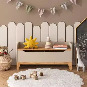 VitaliSpa Spielzeugtruhe Malia cashmere/Artisan mit Sitzfläche, 107,2x50cm (58369)