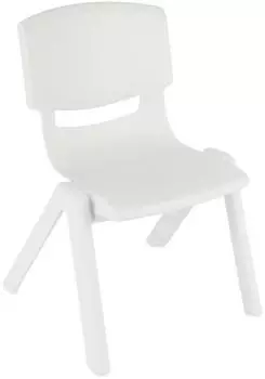 Bieco Kinderstuhl stapelbar, kippsicher, bis 80kg, Kunststoff
