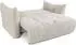 WFL GROUP Lilo Jugendsofa mit Schlaffunktion & Bettkasten, hellgrau Cord (800001751682)
