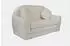 FORTISLINE Sofa David ausklappbares Kindersofa Teddy-Stoff, beige